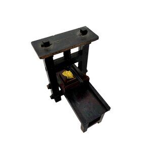 Vintage Miniature Printing Press Pencil Sharpner 2.5”x25”